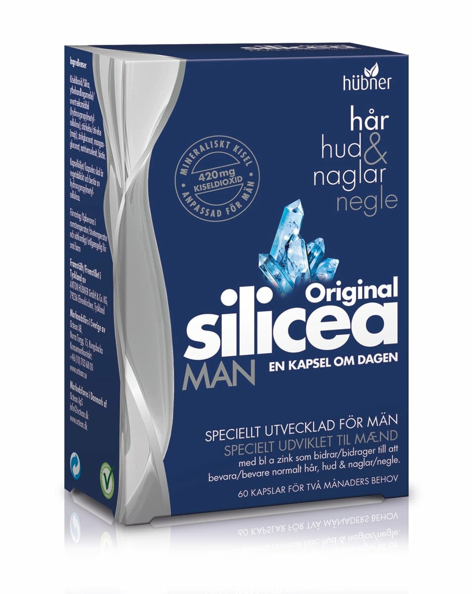 Original Silicea - speciellt utvecklad för män för hår, hud och naglar