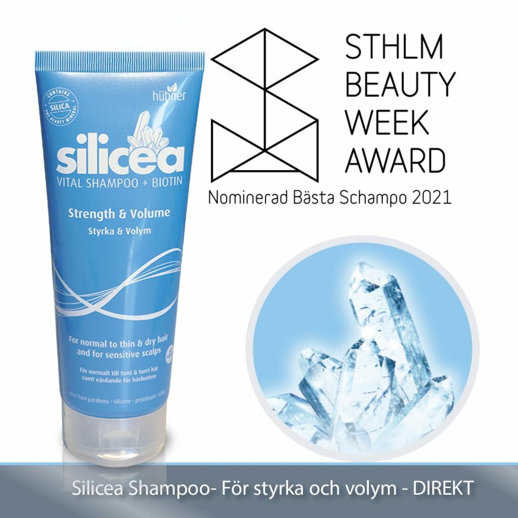 silicea shampoo nominerad i stockhlm beauty week award