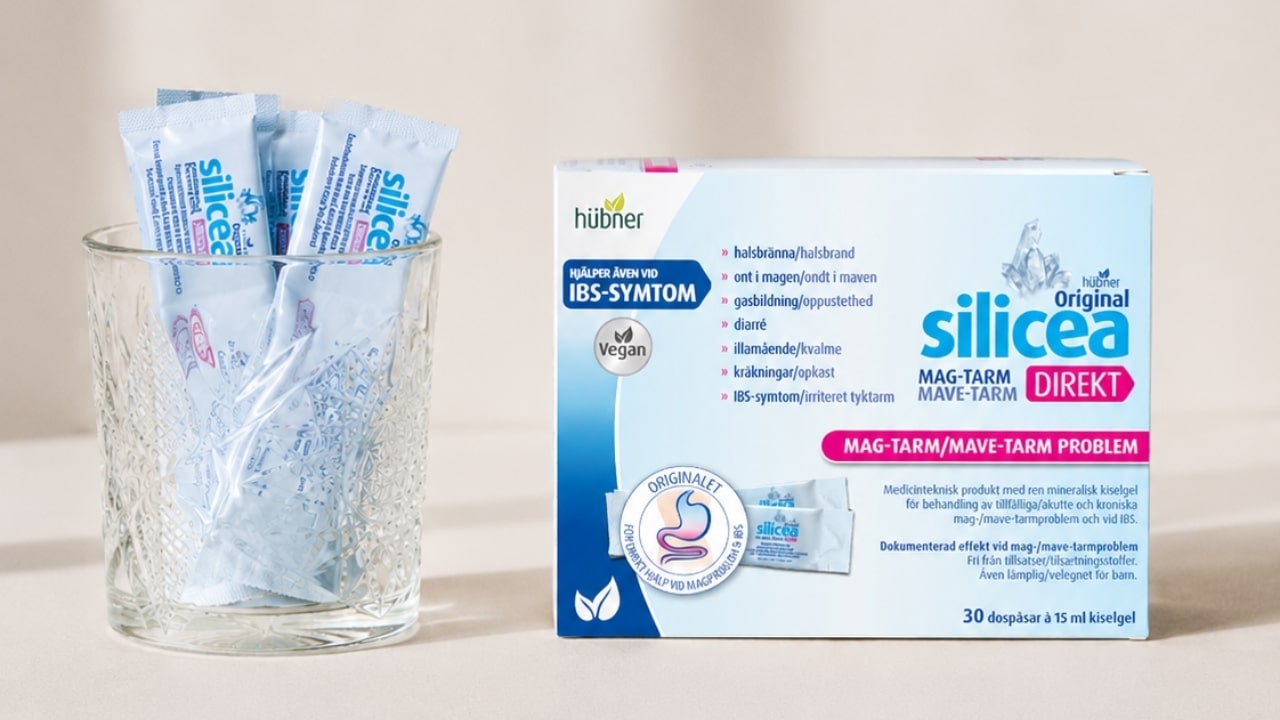 Silicea Mag-Tarm produkter i hemmiljö